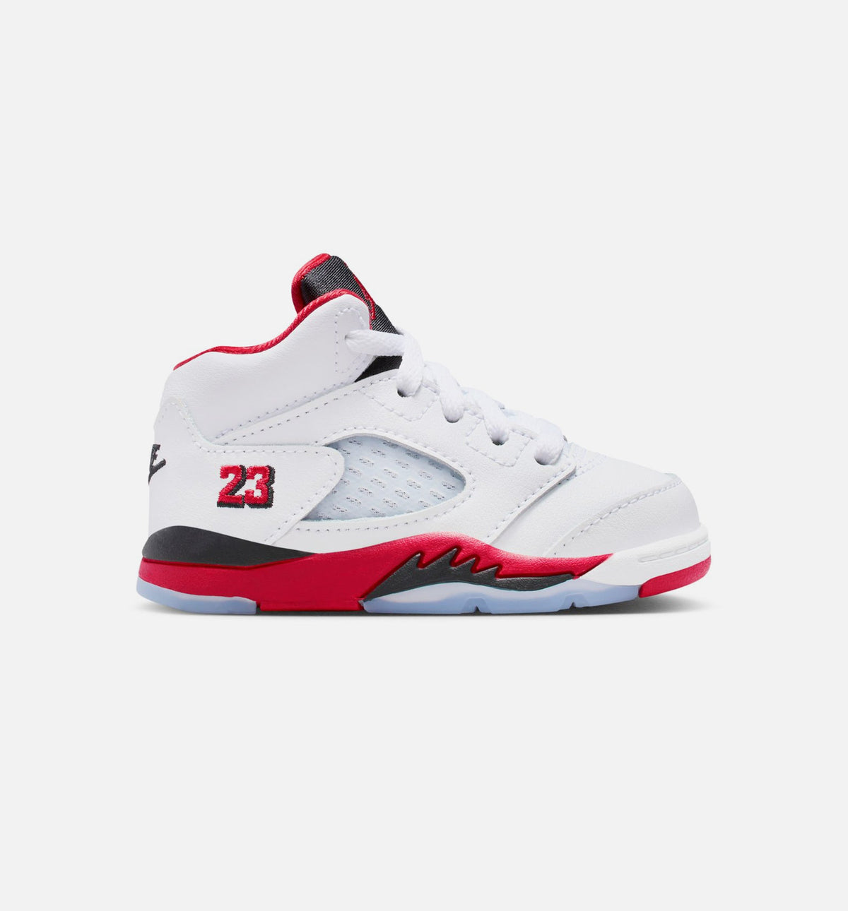 Air Jordan 5 Retro Fire Red Infant Toddler Lifestyle Shoes | Fire Red / White