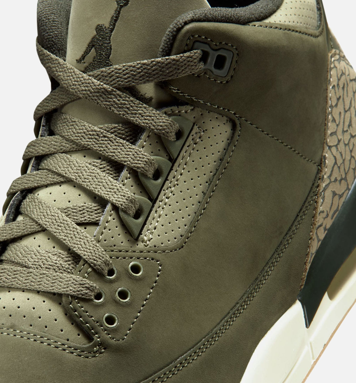 Air Jordan 3 Retro Men's Lifestyle Shoes | Medium Olive