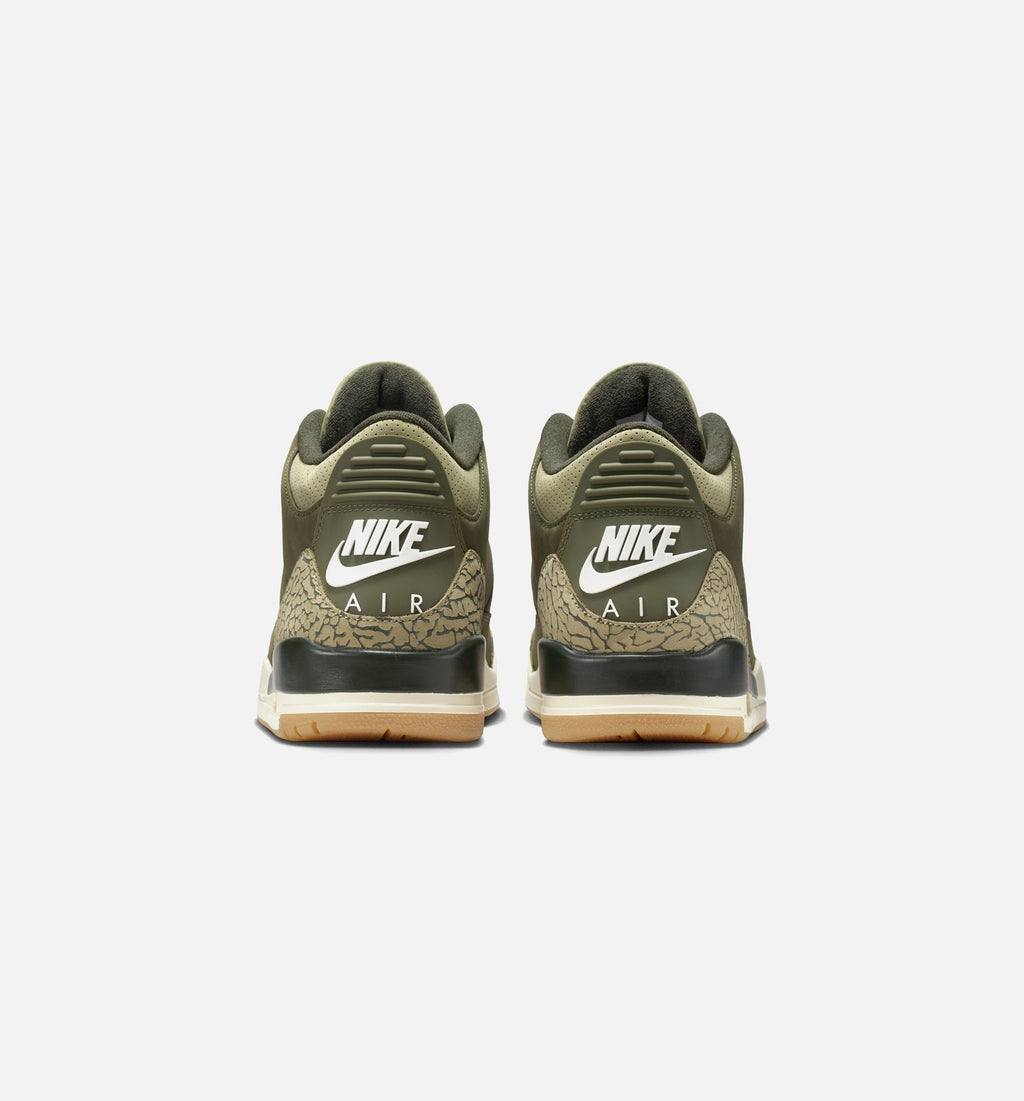 Air Jordan 3 Retro Men's Lifestyle Shoes | Medium Olive