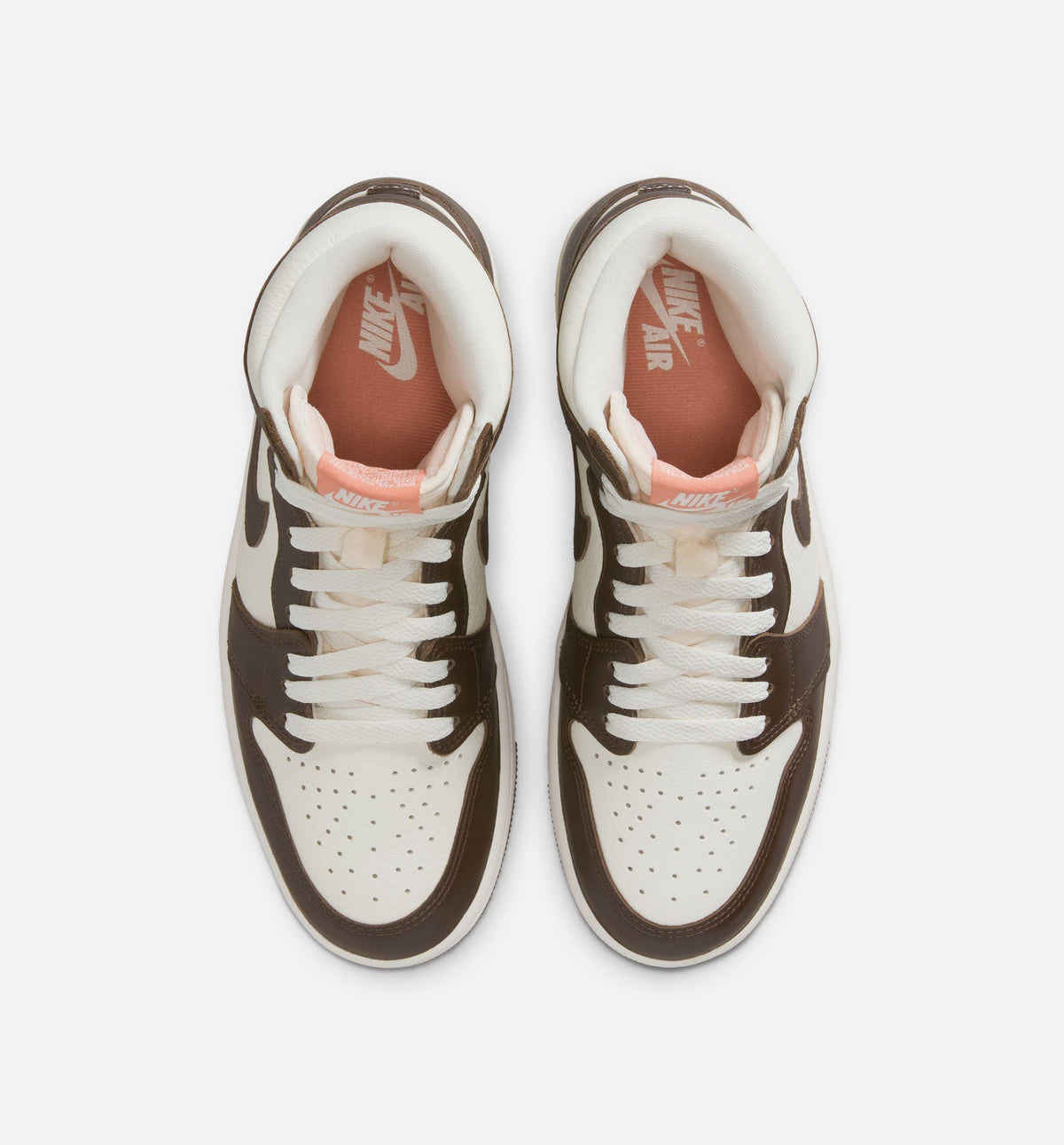Air Jordan 1 Retro High OG Women's Lifestyle Shoes | Baroque Brown / Light Madder Root / Sail