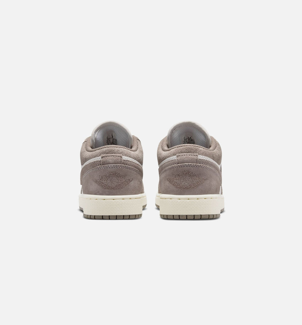 Air Jordan 1 Low Grade School Lifestyle Shoes | Olive Grey / Enigma Stone / Summit White