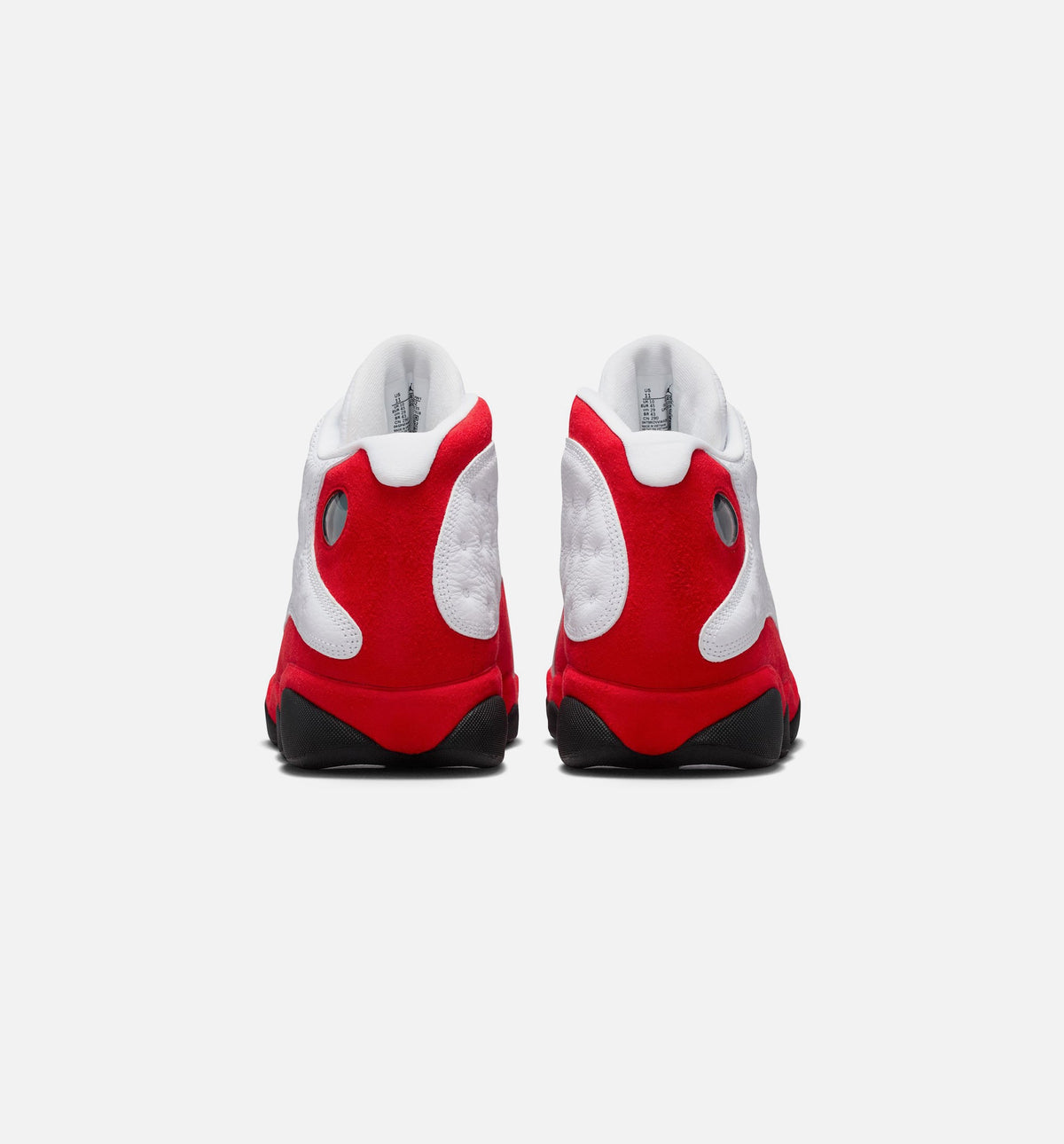 Air Jordan 13 Retro White and University Red Men's Lifestyle Shoes | White / Black / True Red