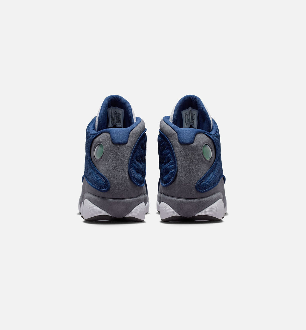Air Jordan 13 Retro Navy and Flint Grey Men's Lifestyle Shoes | Navy / University Blue / Flint Grey / White
