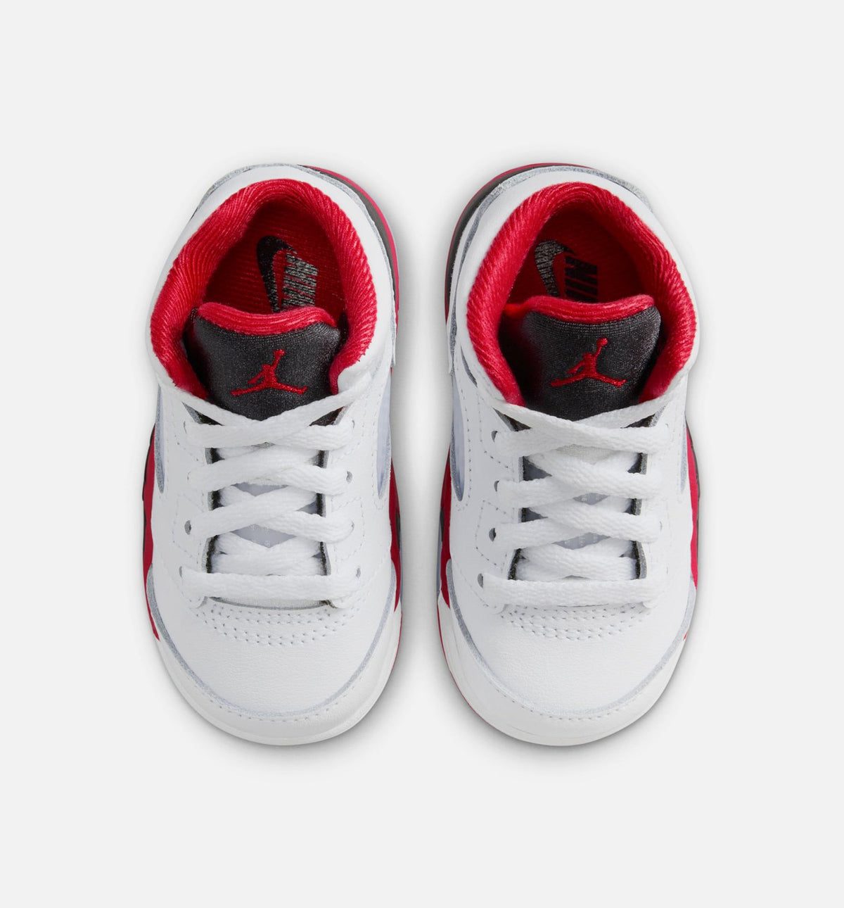 Air Jordan 5 Retro Fire Red Infant Toddler Lifestyle Shoes | Fire Red / White