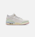 Air Jordan 3 Retro Men's Lifestyle Shoes | Sail / Jade Aura / Iced Carmine