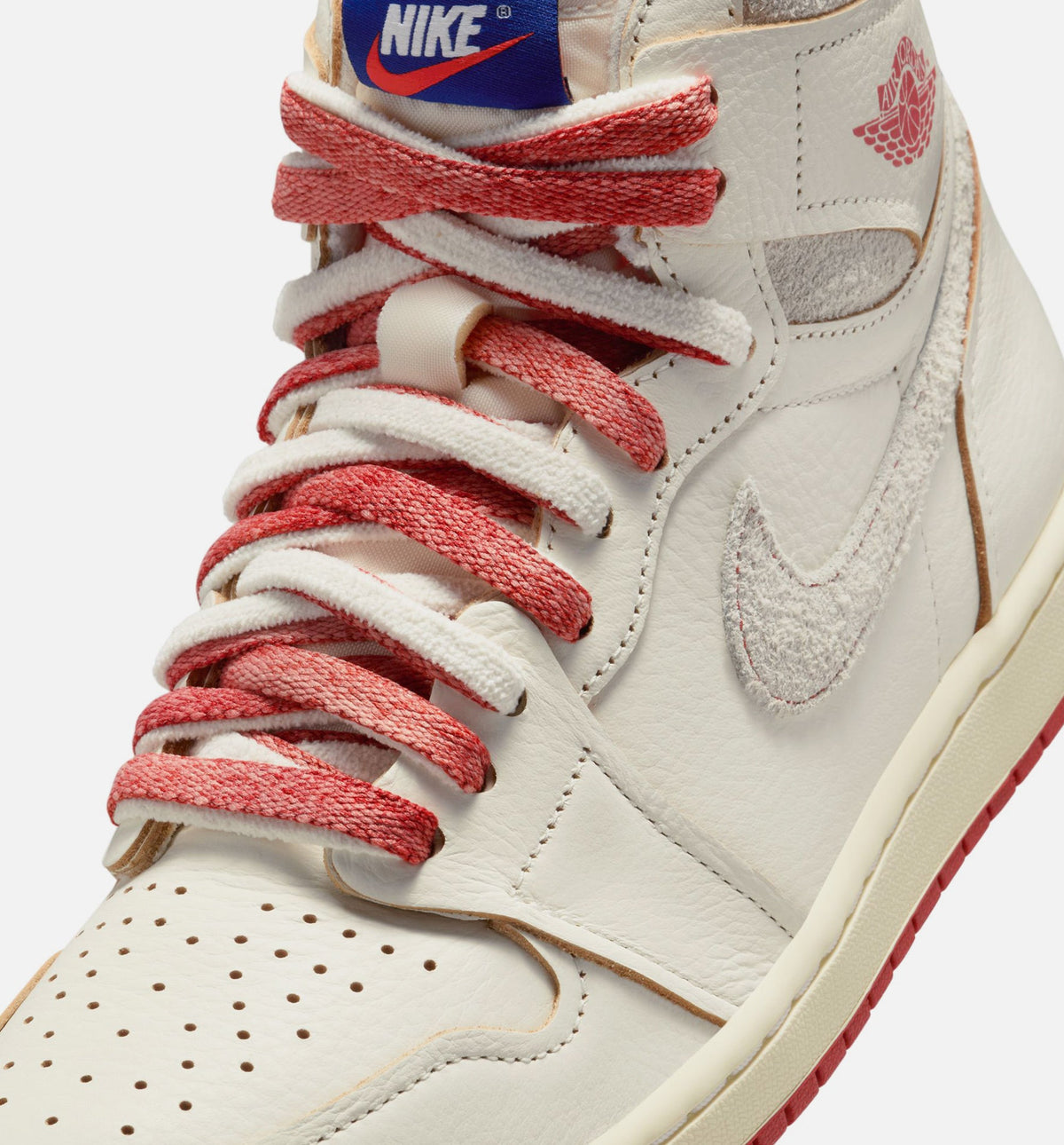 Air Jordan 1 High OG Rare Air Cinnabar Women's Lifestyle Shoes | Sail / Cinnabar / Light Bone