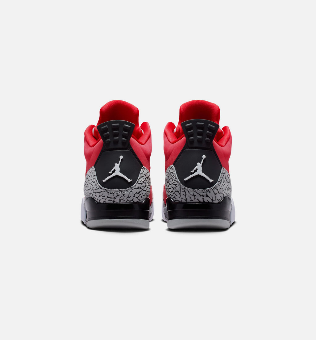 Son of Mars Low Men's Lifestyle Shoes | Fire Red / Black / Grey Mist / White