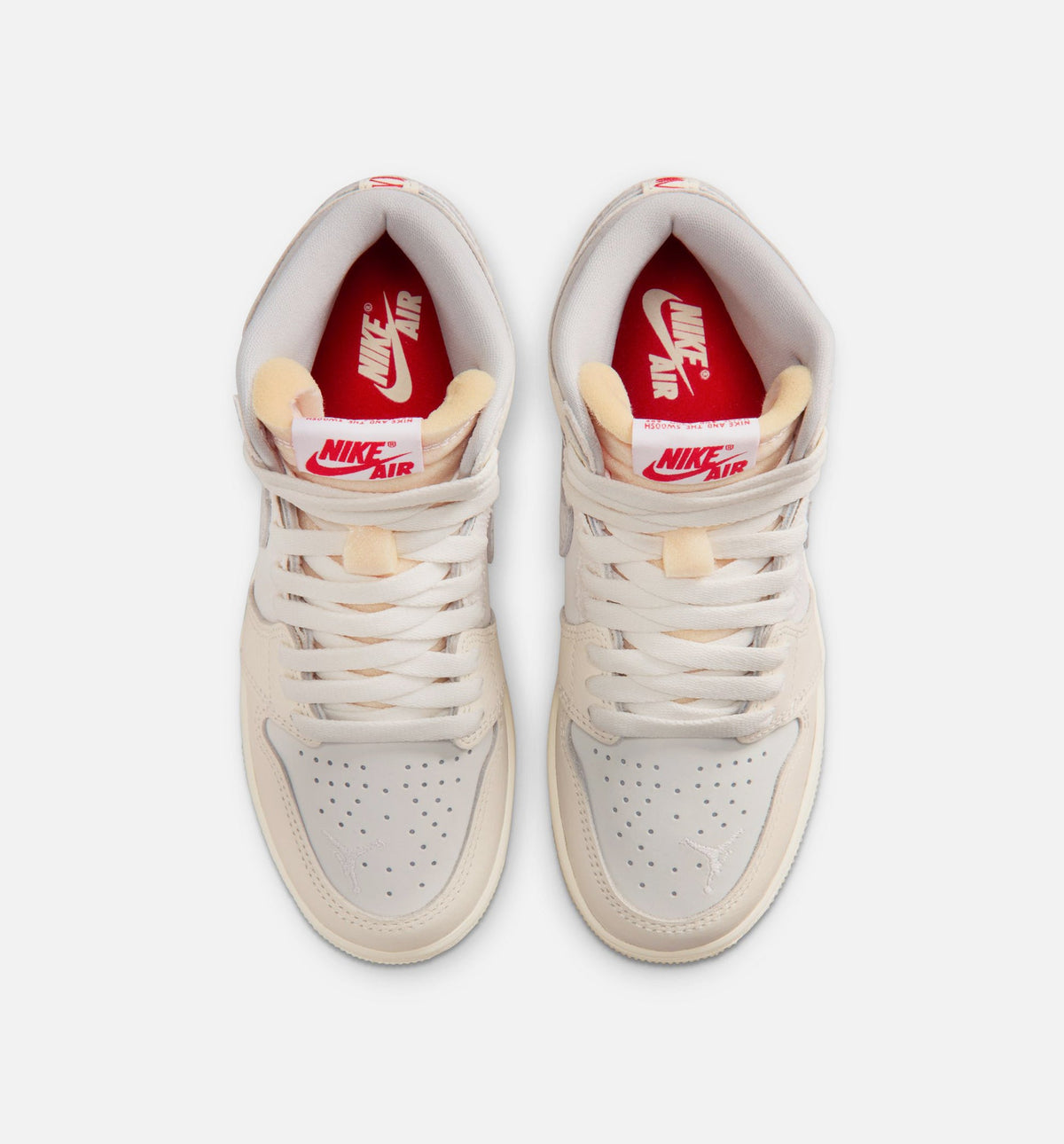 Air Jordan 1 Retro High OG Grade School Lifestyle Shoes | Sail