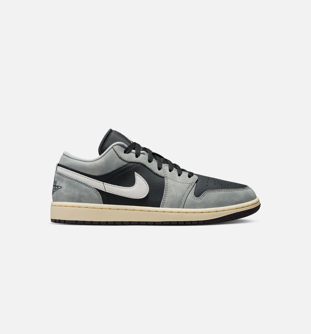 Air Jordan 1 Low SE Men's Shoes | Light Smoke Grey / White / Off Noir
