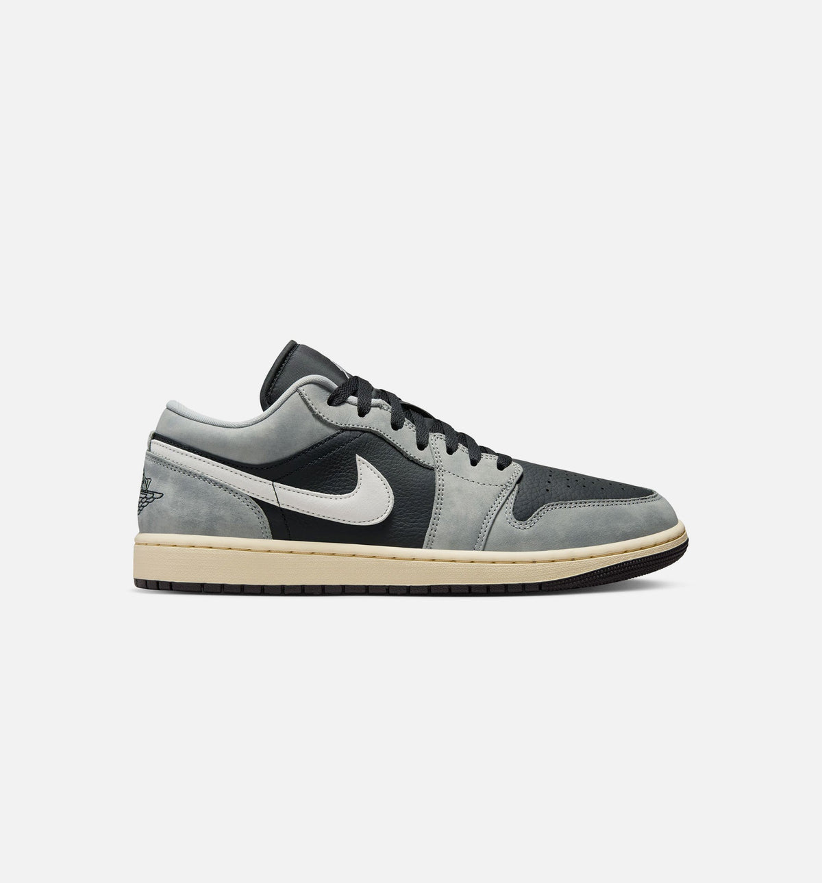 Air Jordan 1 Low SE Men's Shoes | Light Smoke Grey / White / Off Noir