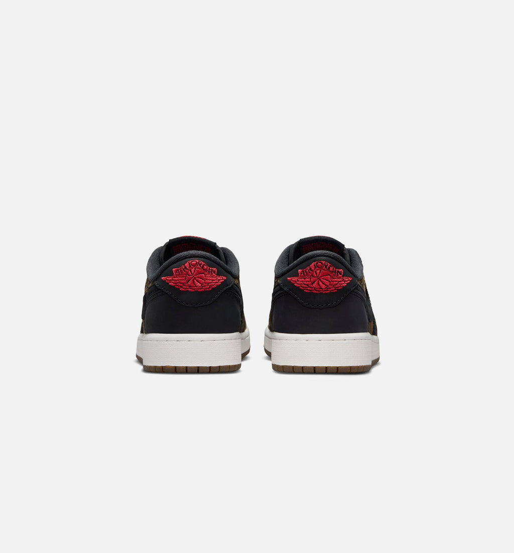 Air Jordan 1 Retro Low OG Grade School Lifestyle Shoes | Laser
