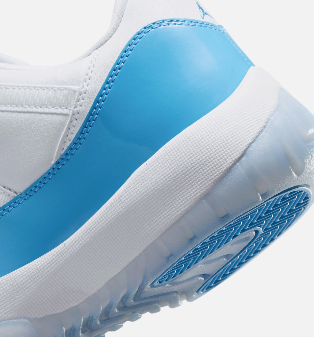 Air Jordan 11 Retro Low University Blue Men's Lifestyle Shoes | White / University Blue / Black
