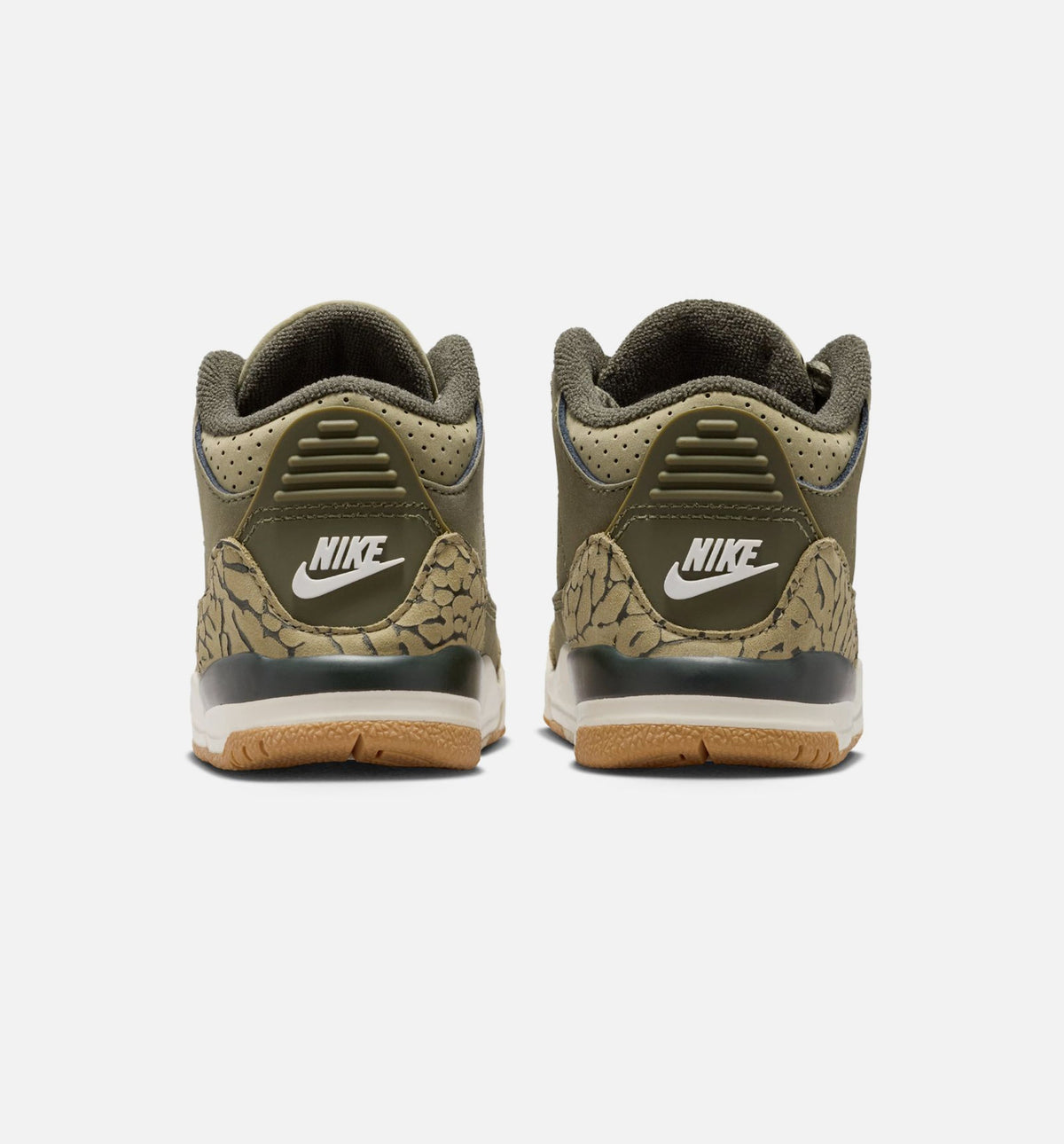 Air Jordan 3 Retro Infant & Toddler Lifestyle Shoes | Medium Olive