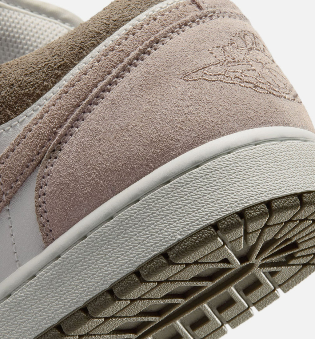 Air Jordan 1 Low Men's Lifestyle Shoes | Olive Grey / Enigma Stone / Summit White