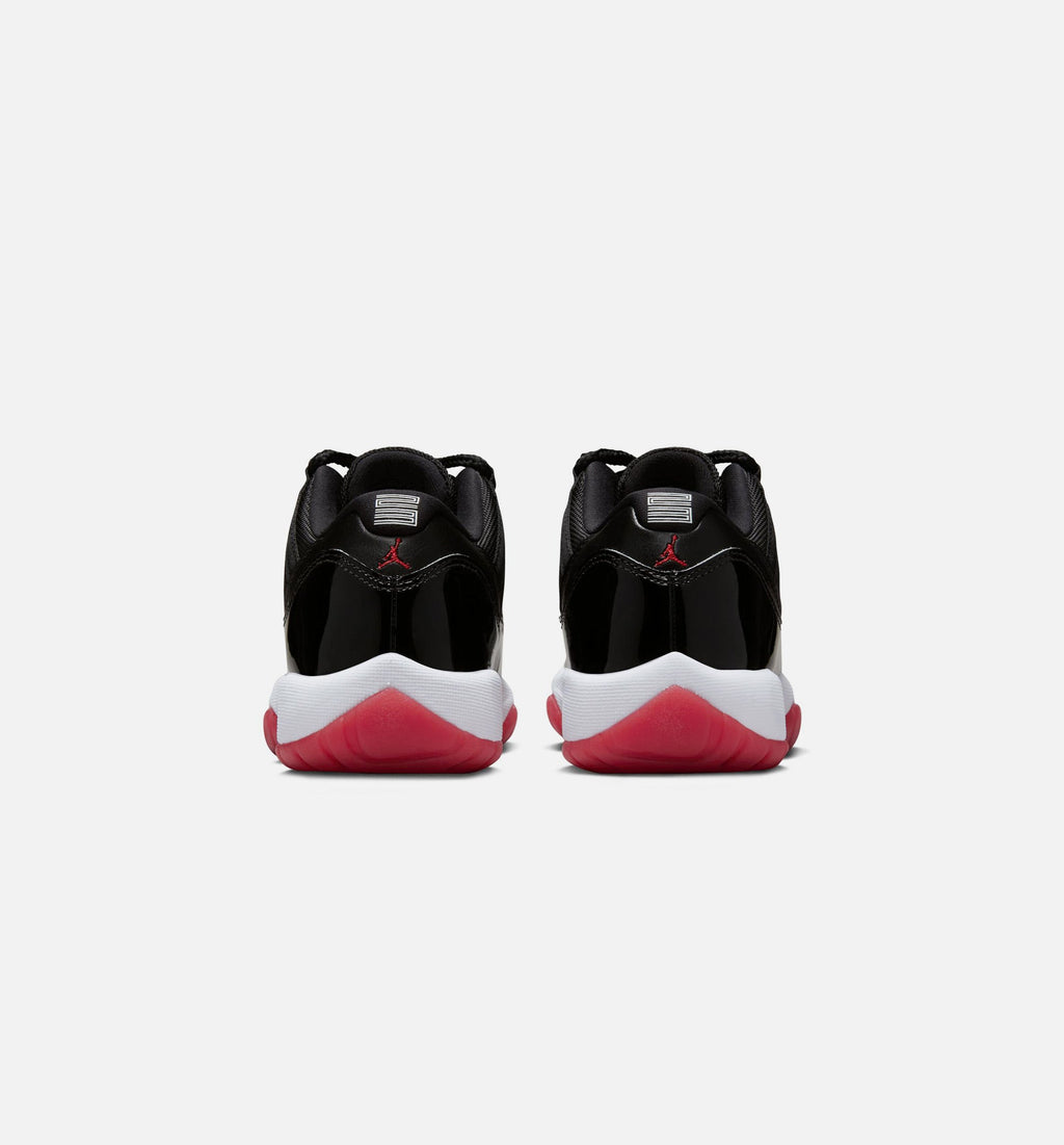 Air Jordan 11 Retro Bred Grade School Lifestyle Shoes | Black / Varsity Red / White