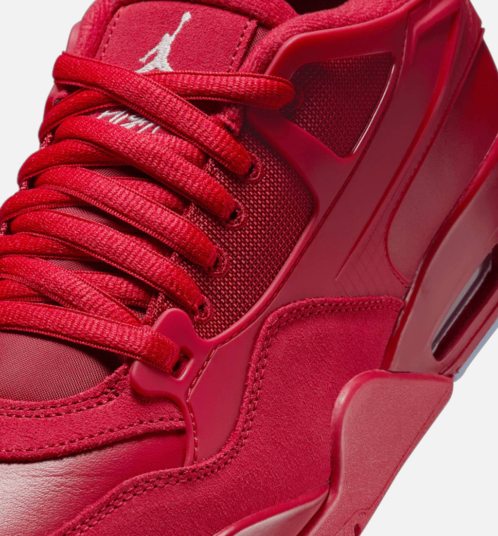 Air Jordan 4 RM Men's Lifestyle Shoes | Varsity Red / Blue Tint / Black / White
