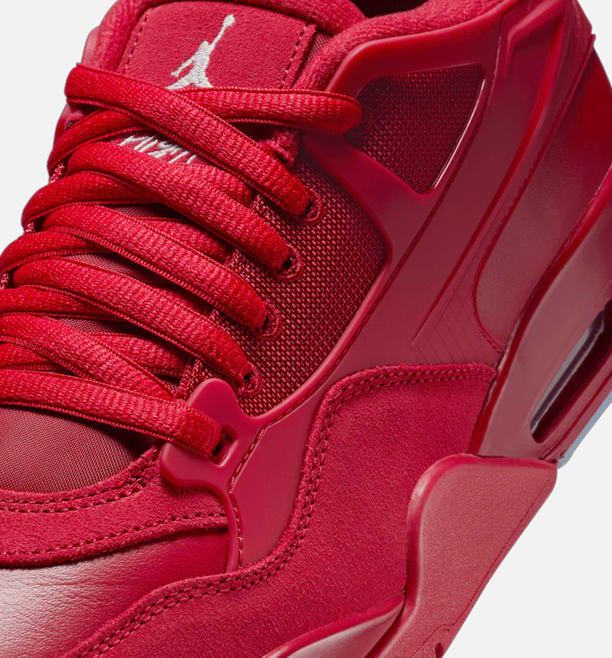 Air Jordan 4 RM Men's Lifestyle Shoes | Varsity Red / Blue Tint / Black / White