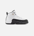Air Jordan 12 Retro Taxi Preschool Lifestyle Shoes | White / Black / Taxi