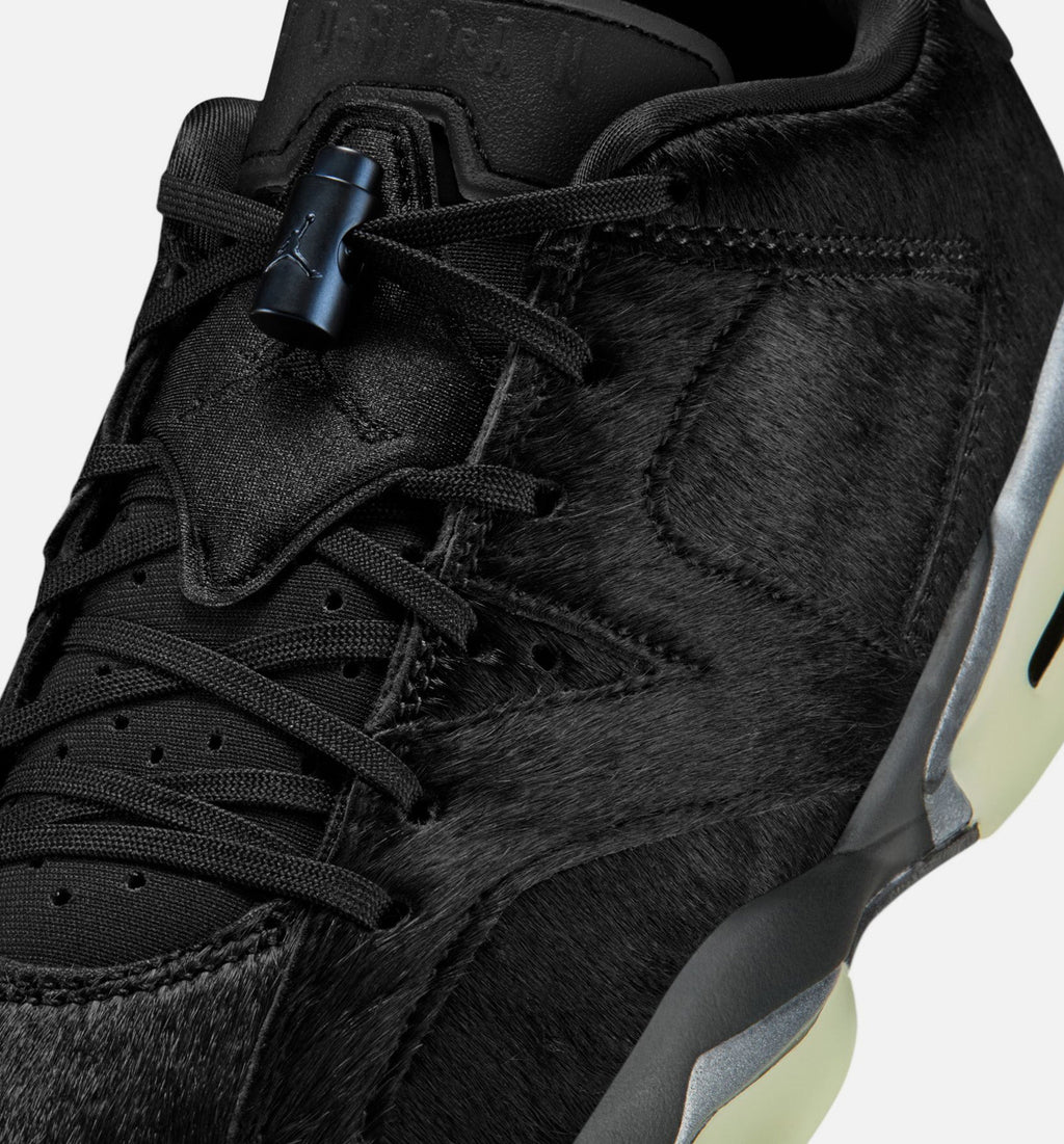 Air Jordan 6 Retro Low Blackout Women's Lifestyle Shoes | Black