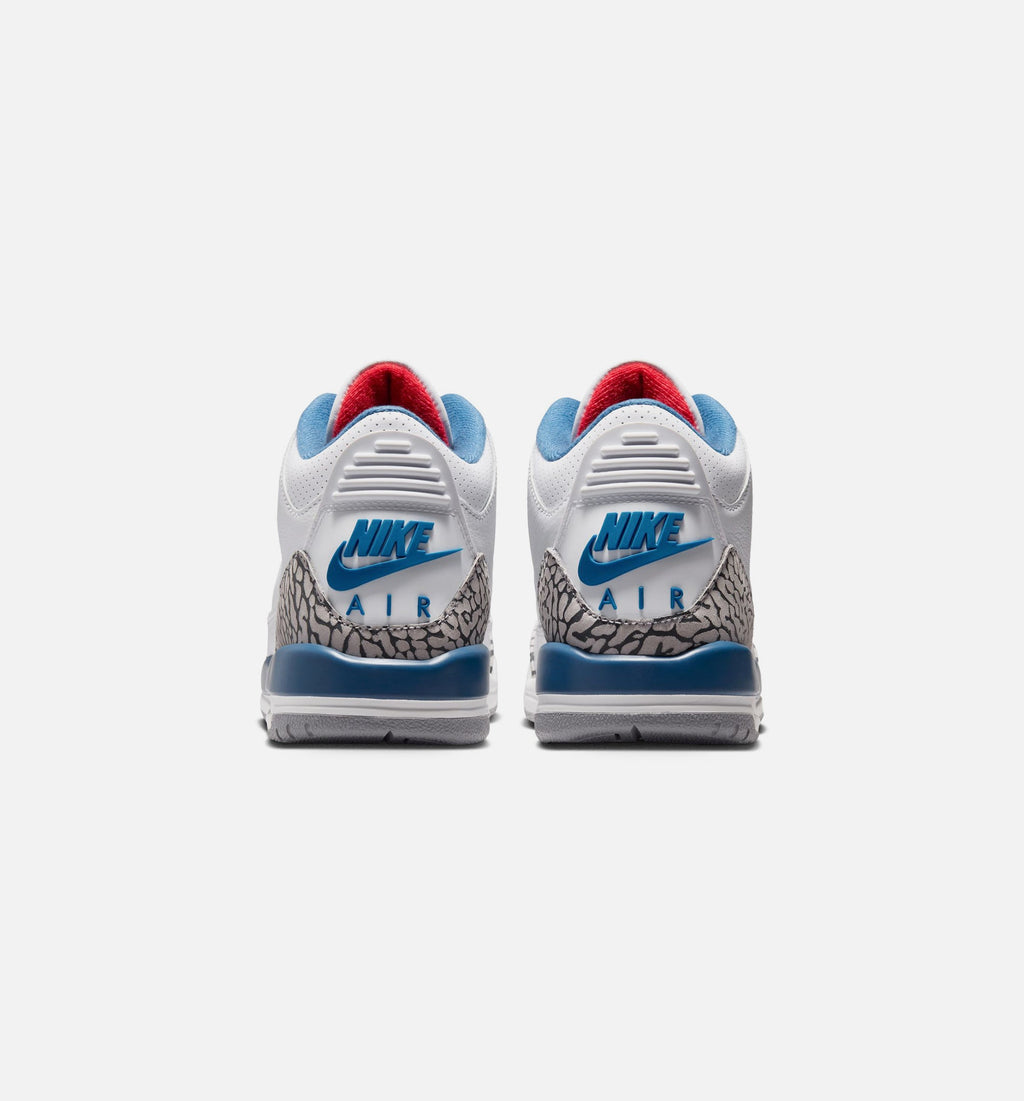 Air Jordan 3 Retro OG True Blue Grade School Lifestyle Shoes