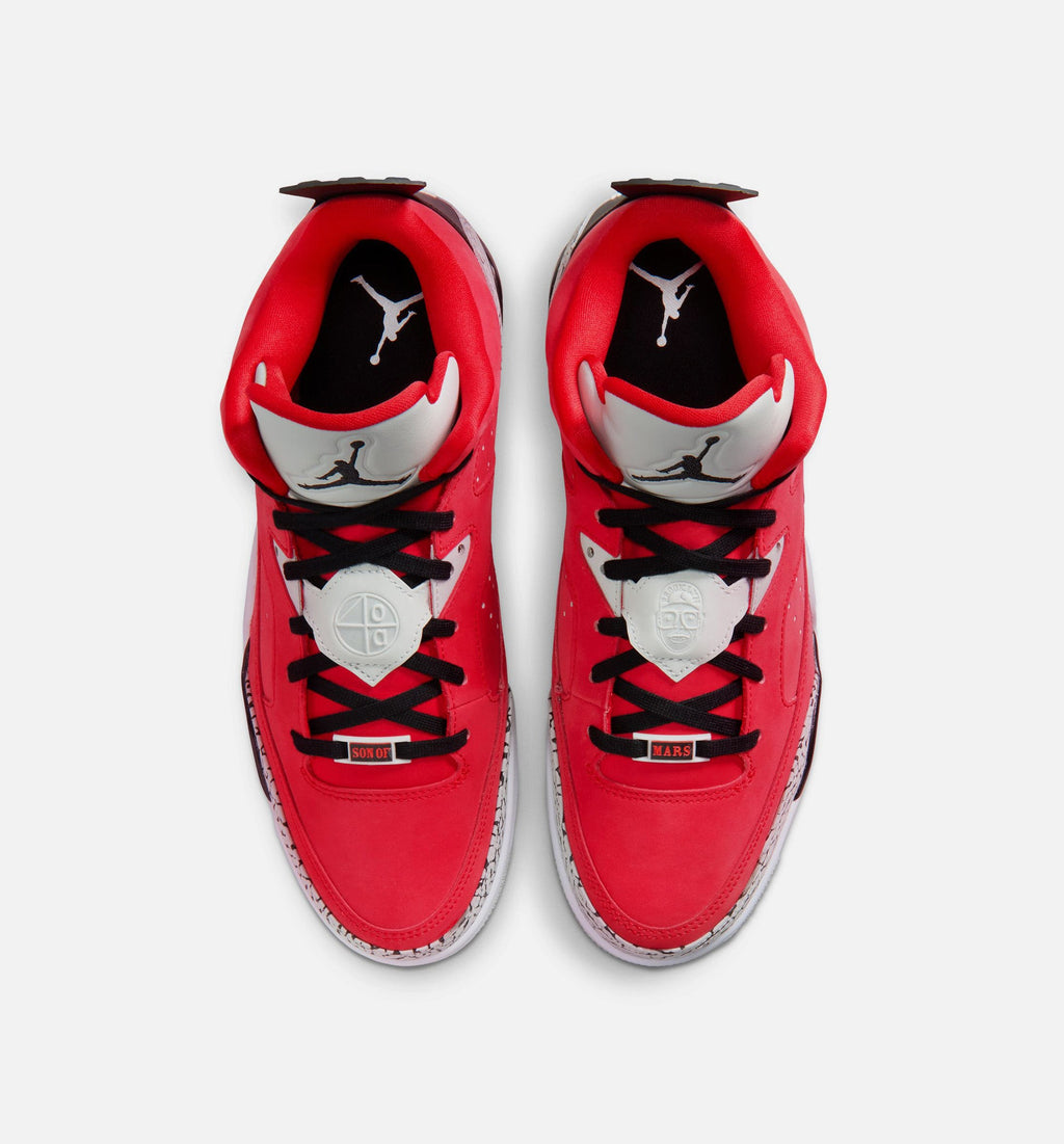 Son of Mars Low Men's Lifestyle Shoes | Fire Red / Black / Grey Mist / White