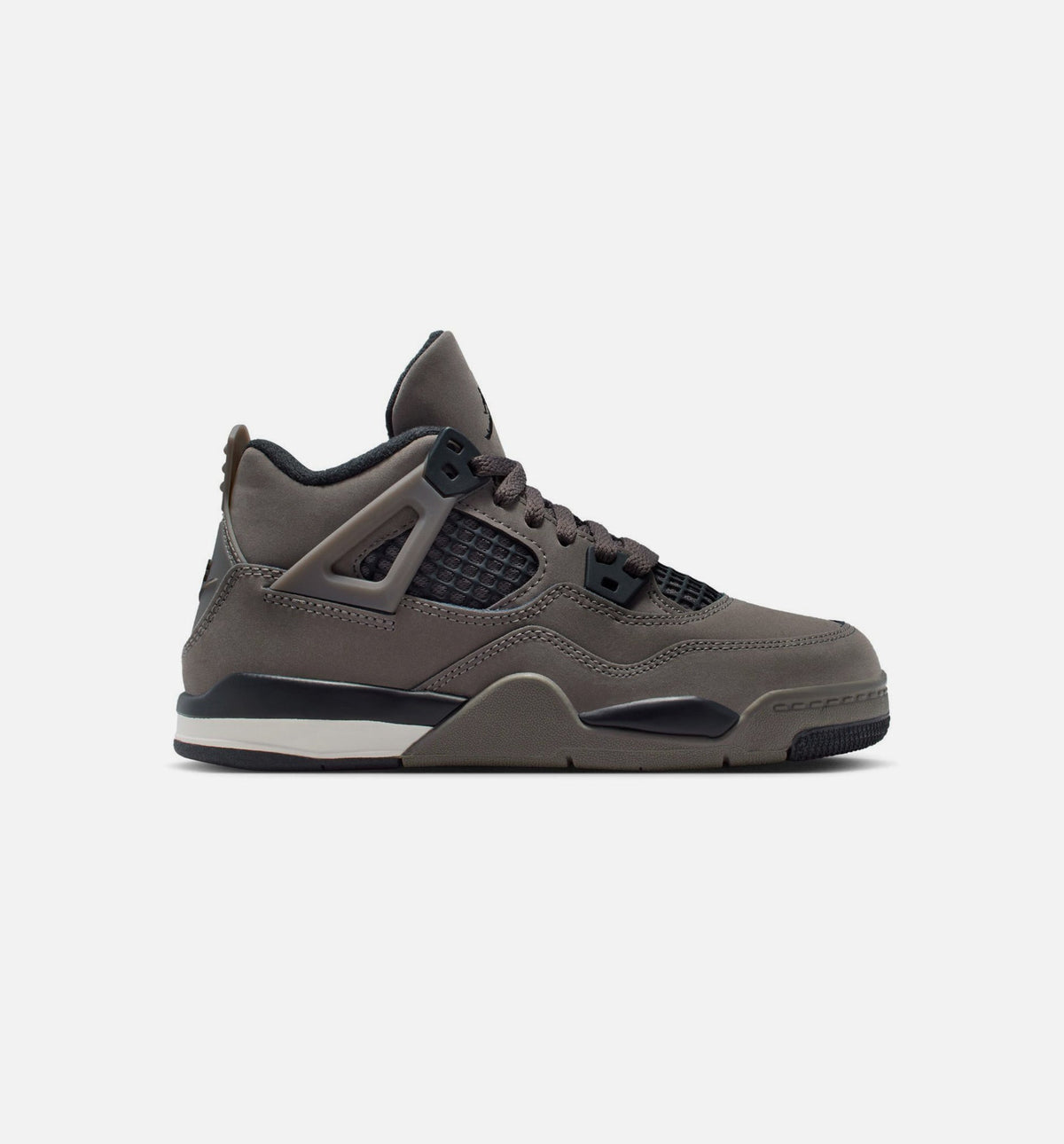 Air Jordan 4 Retro Preschool Lifestyle Shoes | Cave Stone / Black / Moon Particle