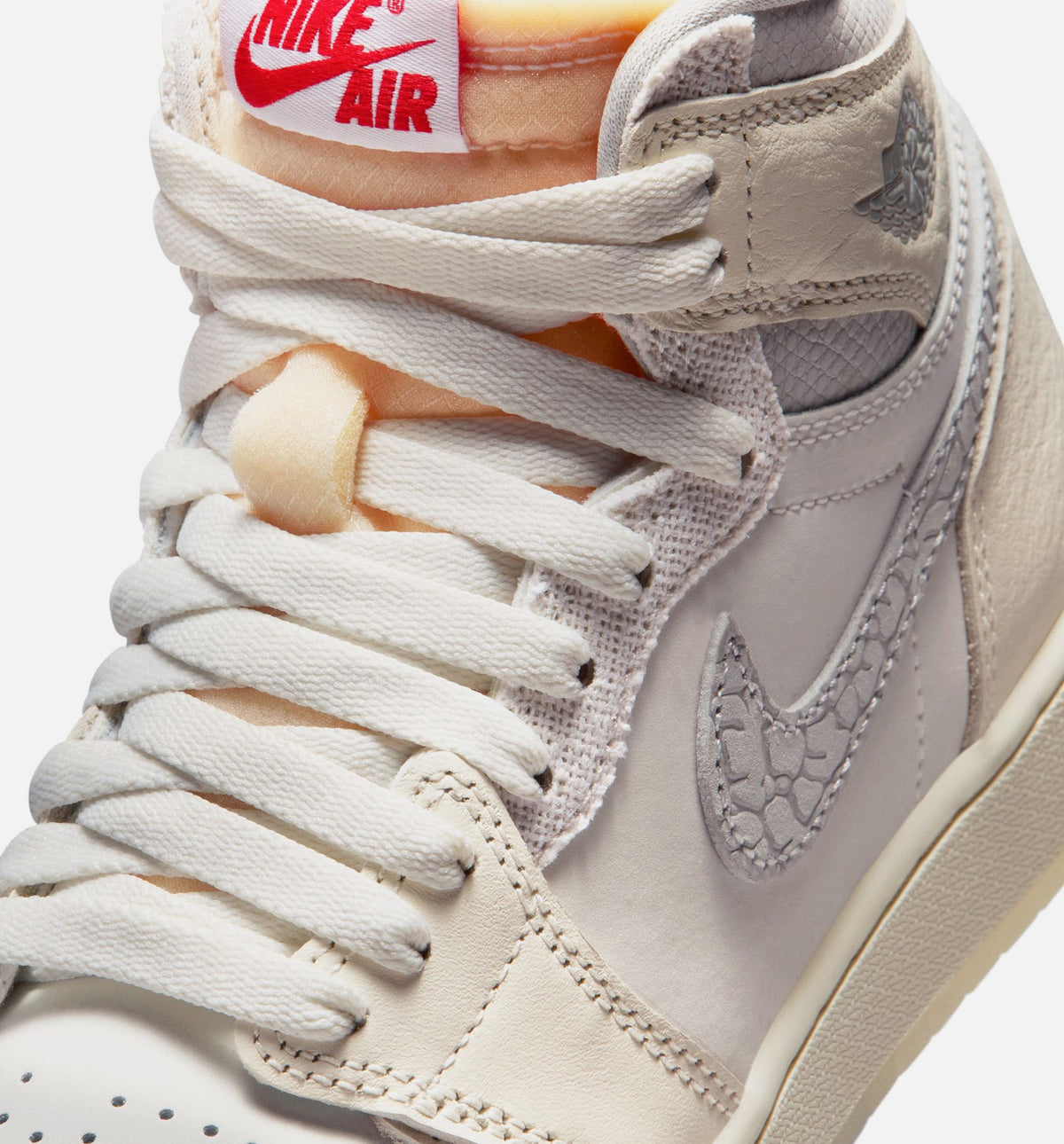 Air Jordan 1 Retro High OG Grade School Lifestyle Shoes | Sail