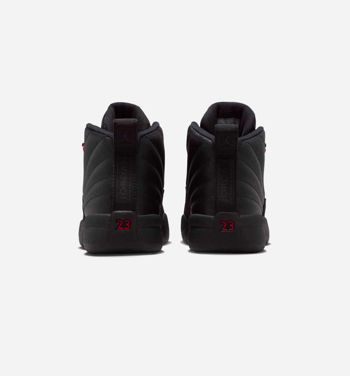 Air Jordan 12 Retro Bloodline Preschool Lifestyle Shoes | Black / Varsity Red