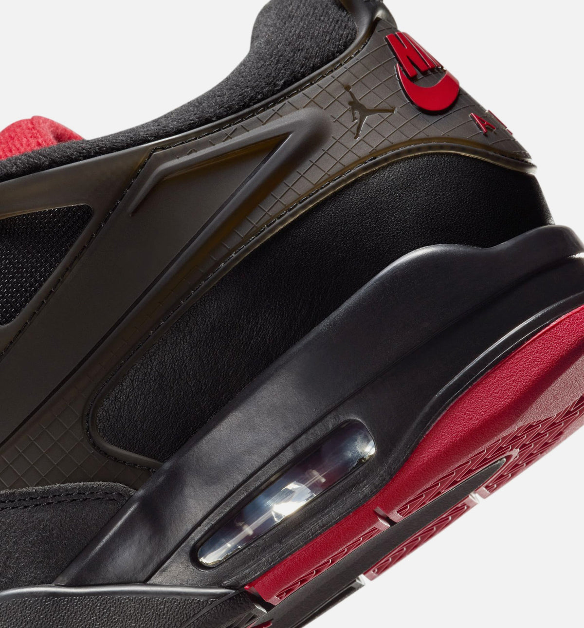 Air Jordan 4 RM 'Bred' Men's Lifestyle Shoes | Black / Red