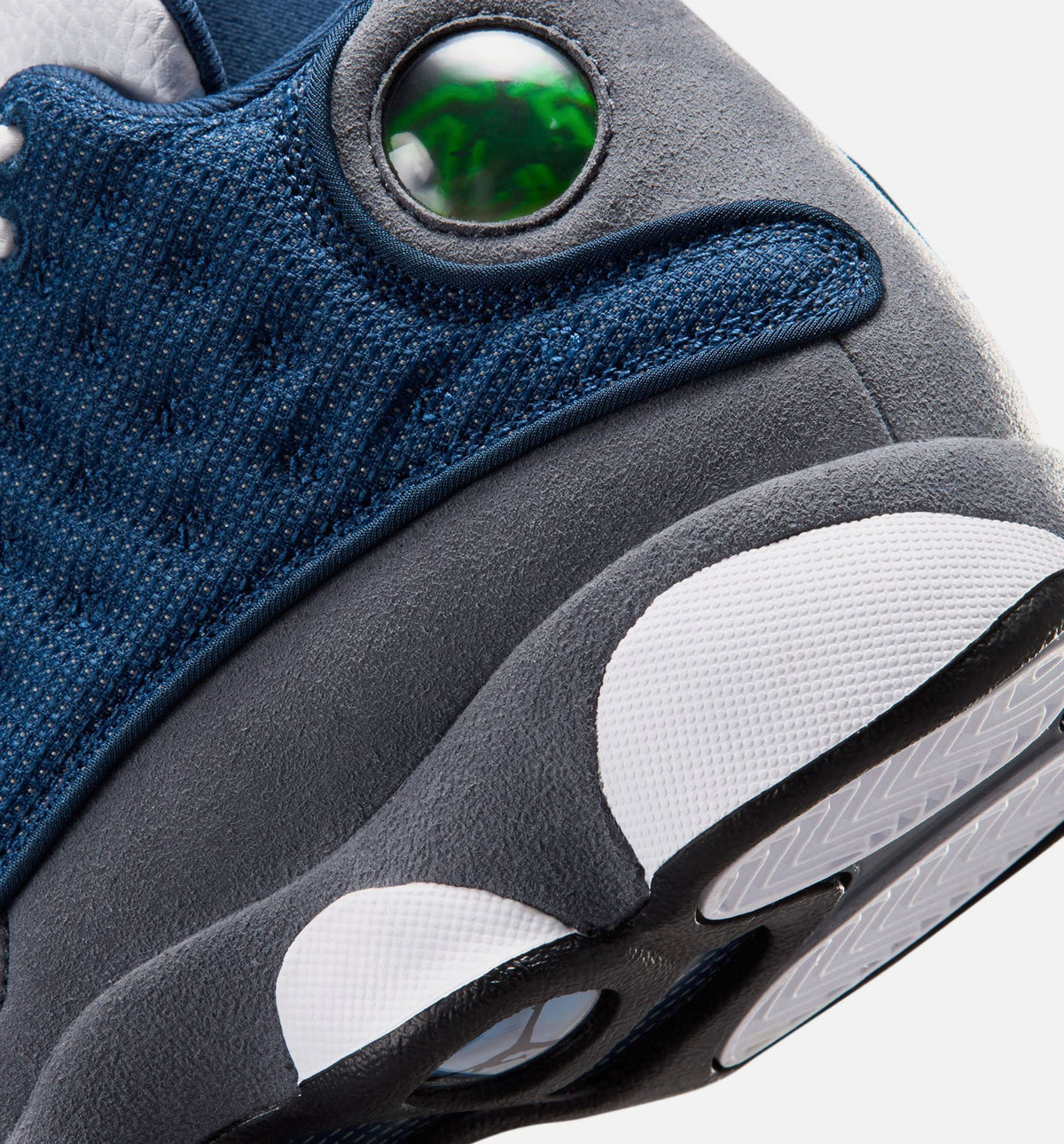 Air Jordan 13 Retro Navy and Flint Grey Grade School Lifestyle Shoes | Navy / University Blue / Flint Grey / White