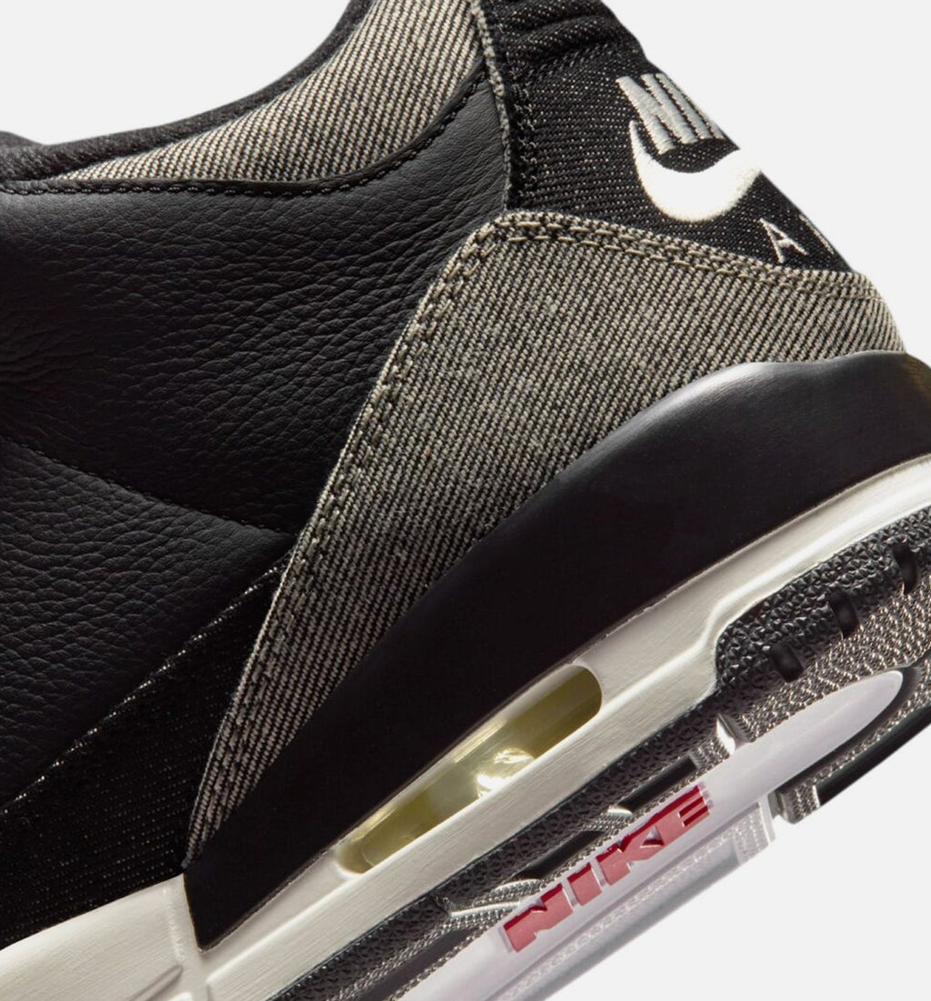 Air Jordan 3 x Levi's Men's Lifestyle Shoes | Denim / Black / Gym Red