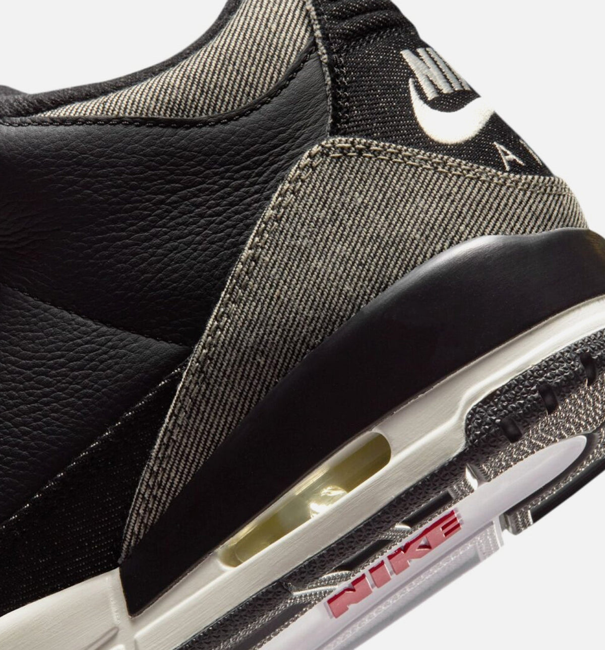 Air Jordan 3 x Levi's Men's Lifestyle Shoes | Denim / Black / Gym Red
