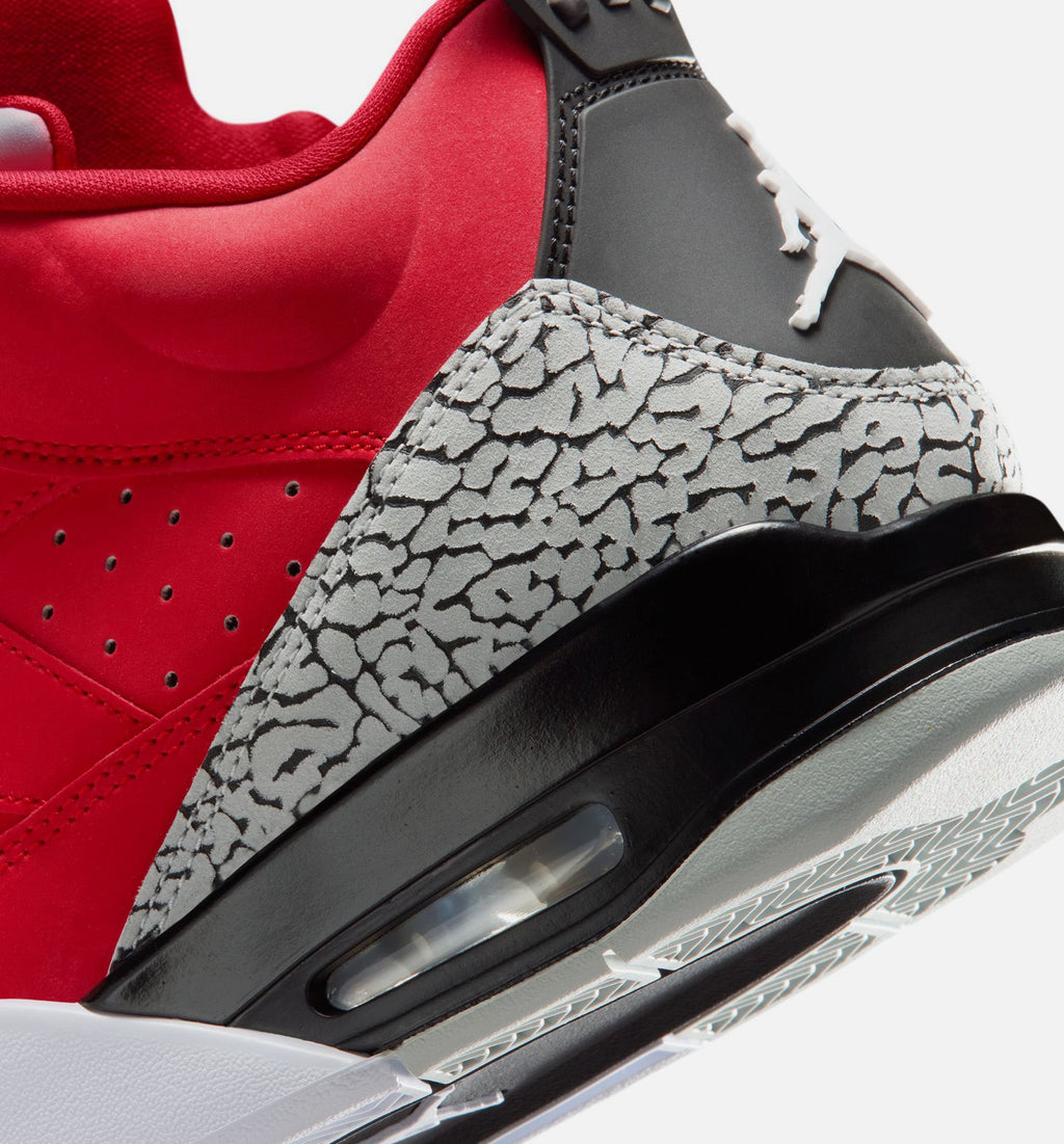 Son of Mars Low Men's Lifestyle Shoes | Fire Red / Black / Grey Mist / White