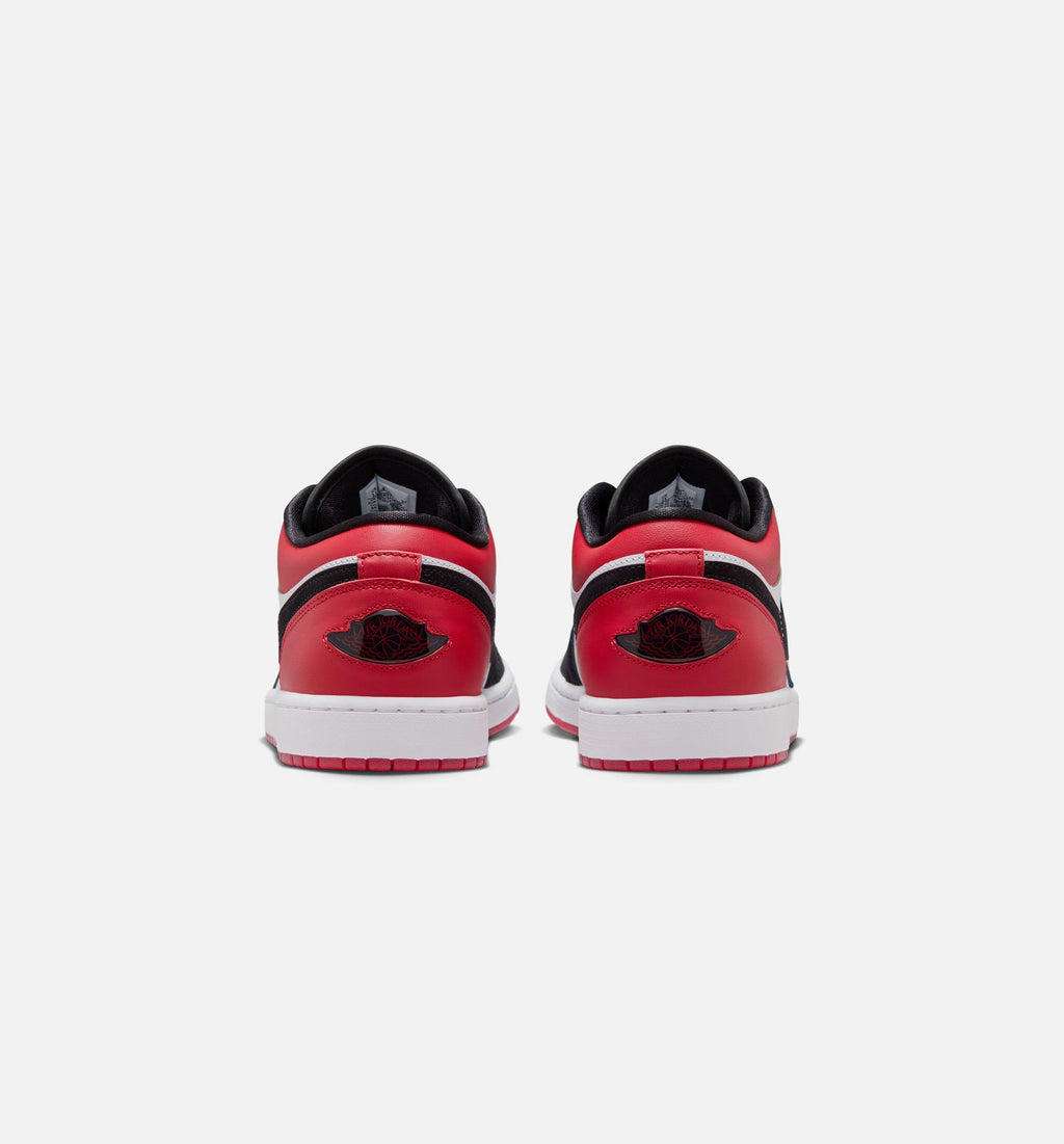 Air Jordan 1 Low SE Men's Shoes | White / Varsity Red / Black