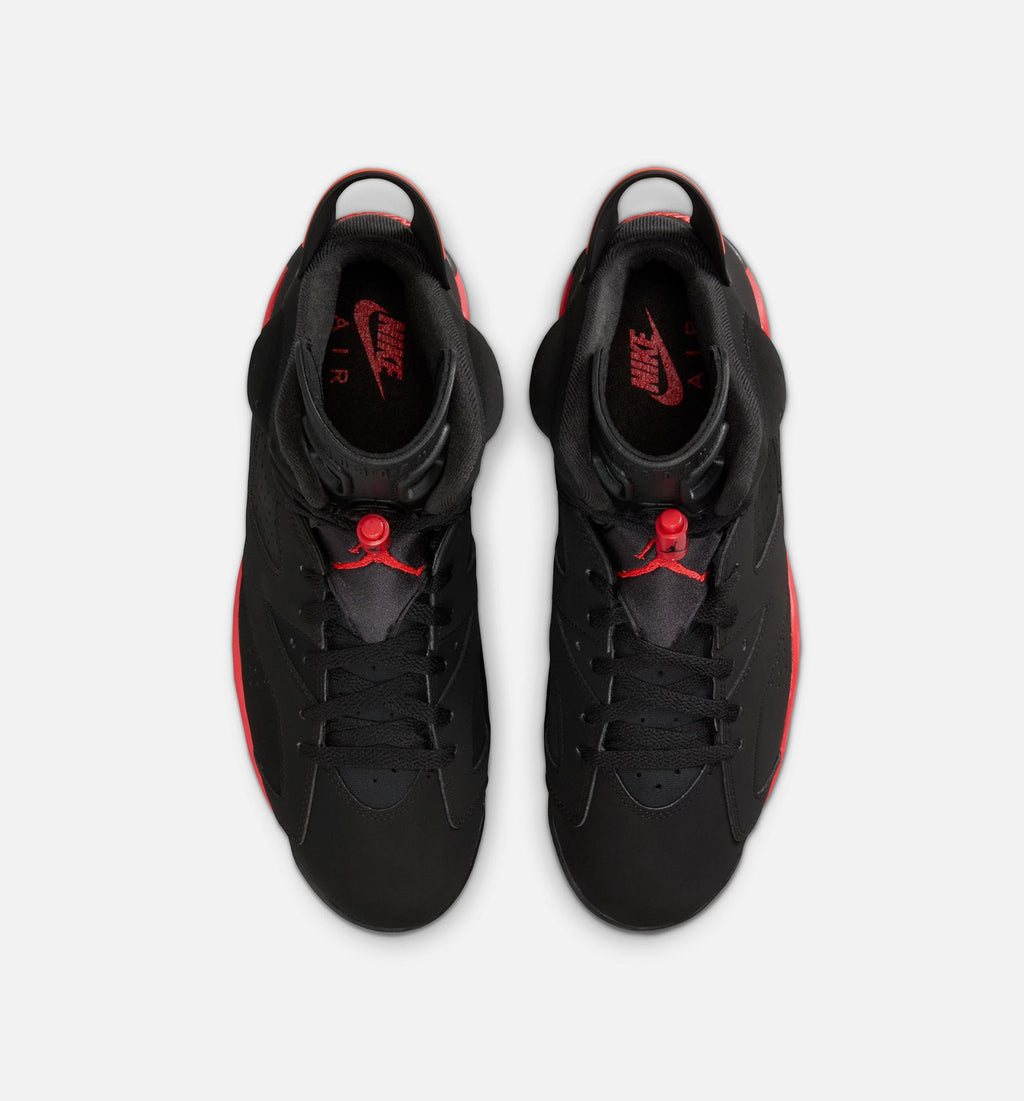 Air Jordan 6 Retro Infrared Men's Lifestyle Shoes | Black / Light Crimson