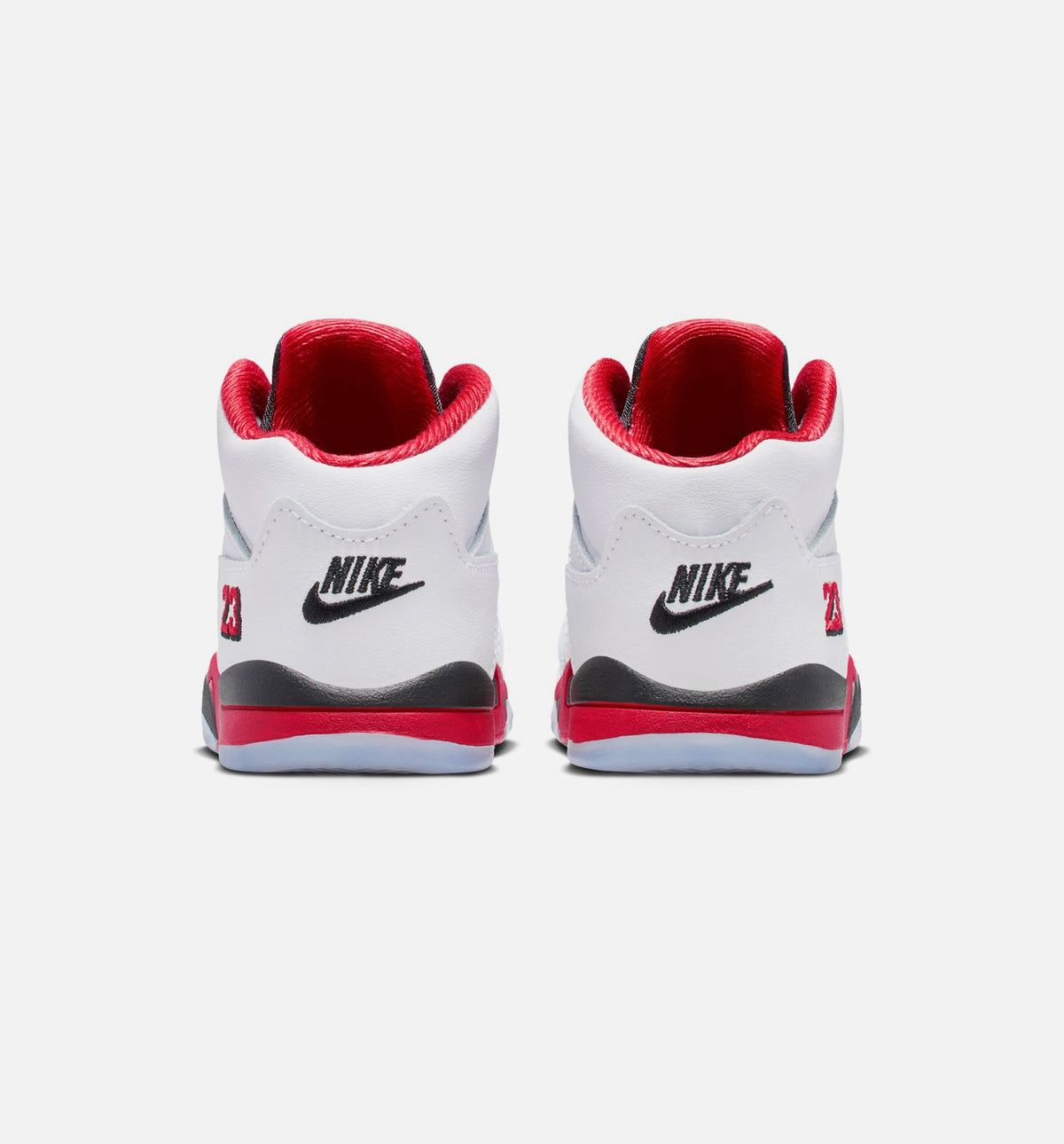 Air Jordan 5 Retro Fire Red Infant Toddler Lifestyle Shoes | Fire Red / White