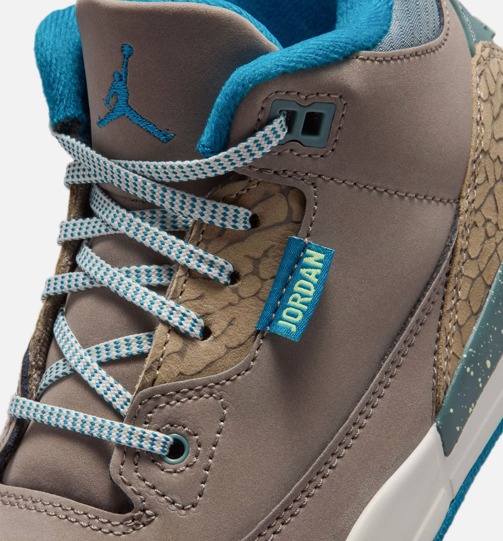 Air Jordan 3 Retro Preschool Olive Grey