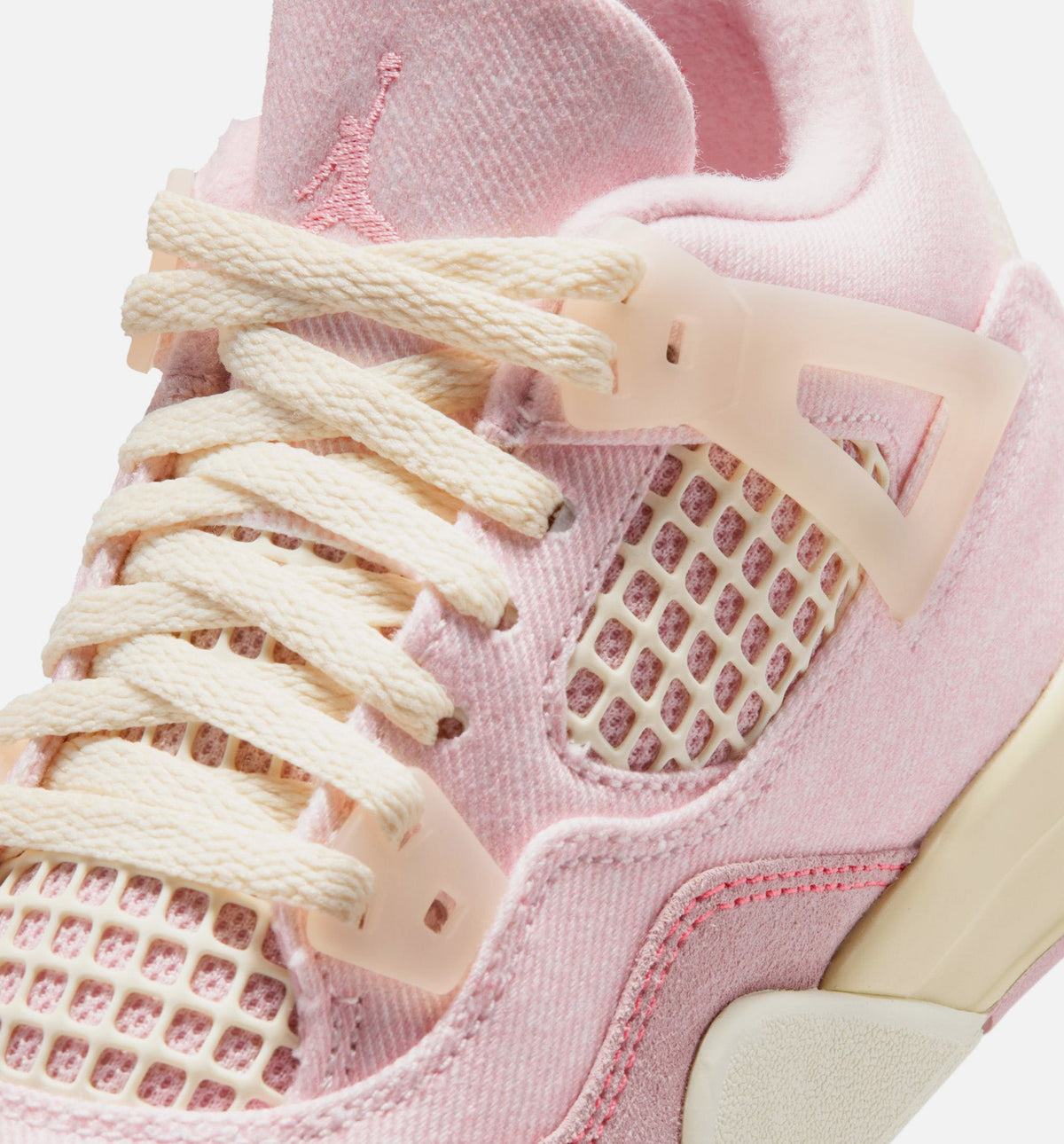 Air Jordan 4 Retro 'Pink Pearl and Iced Carmine' Preschool Lifestyle Shoes | Pearl Pink / Iced Carmine / Coconut Milk