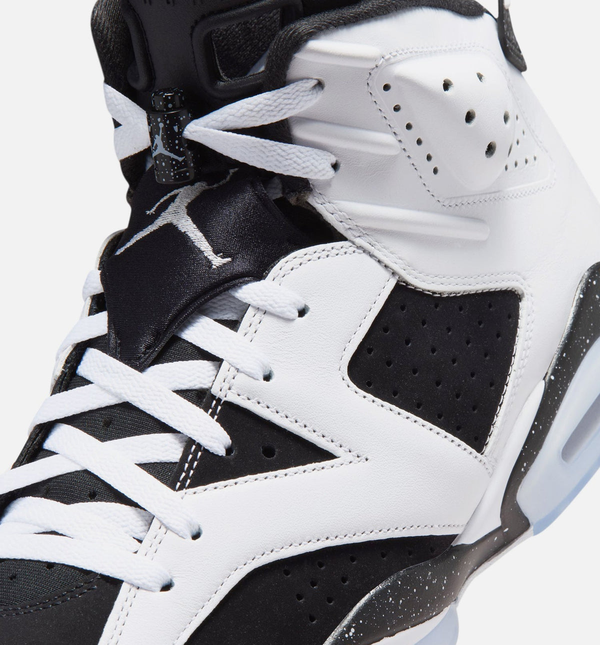 Air Jordan 6 Retro Black and White Men's Lifestyle Shoes | Black / White