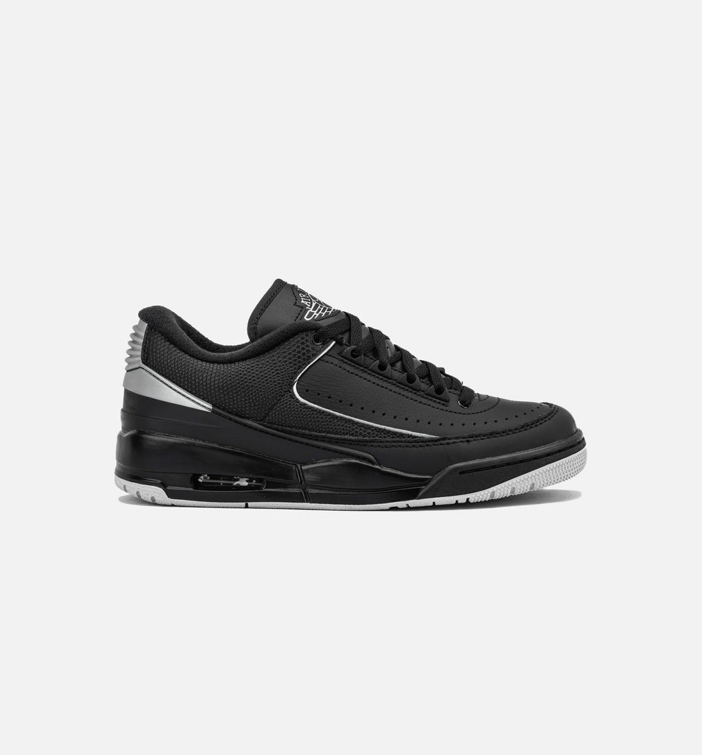 Air Jordan 23 Black Metallic Silver Men's Lifestyle Shoes | Black / Metallic Silver