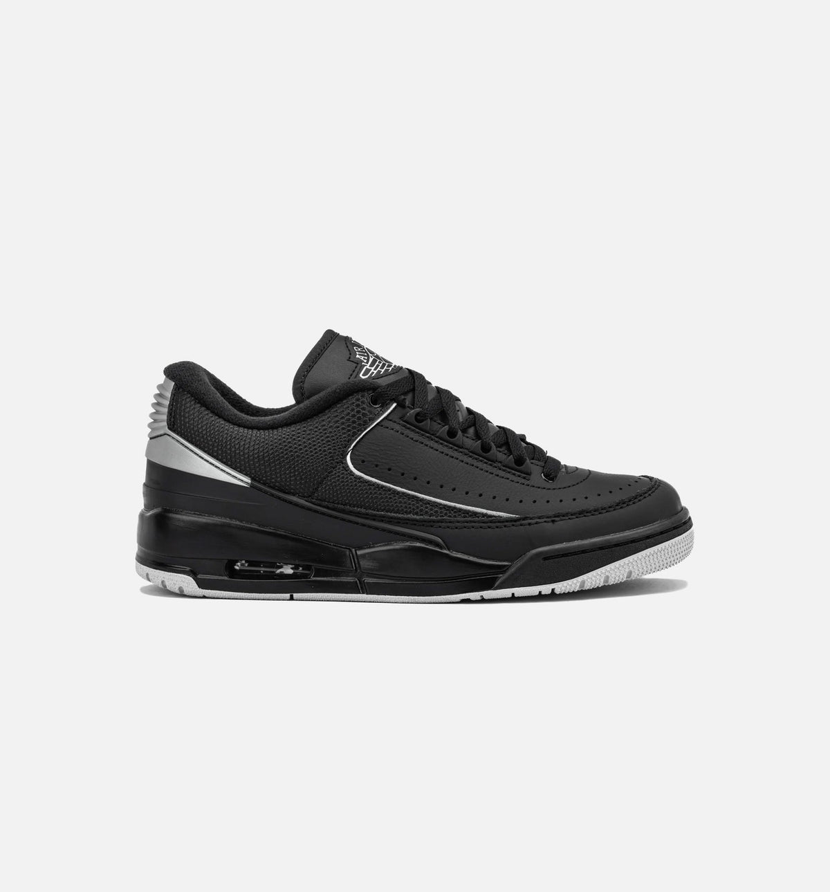Air Jordan 23 Black Metallic Silver Men's Lifestyle Shoes | Black / Metallic Silver