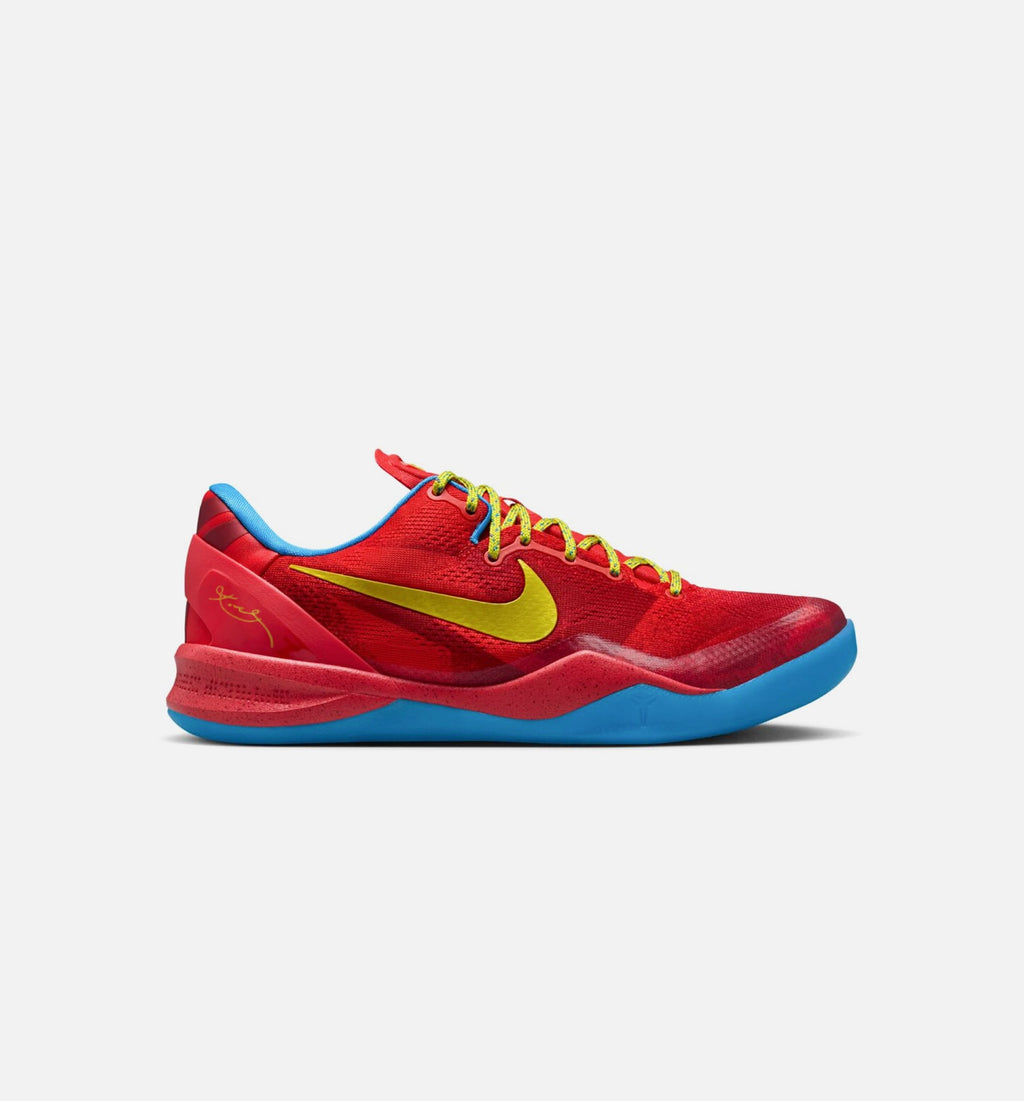 Kobe VIII Protro Year of the Horse Men's Lifestyle Shoes | Light Crimson / Vivid Blue / Bright Citron