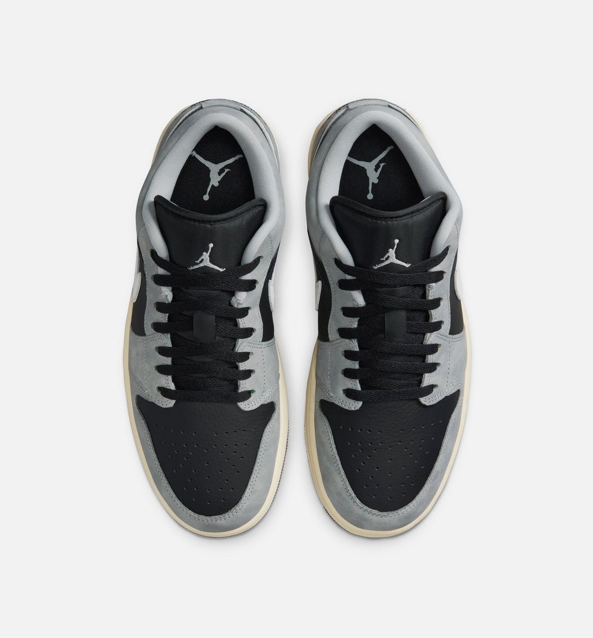 Air Jordan 1 Low SE Men's Shoes | Light Smoke Grey / White / Off Noir