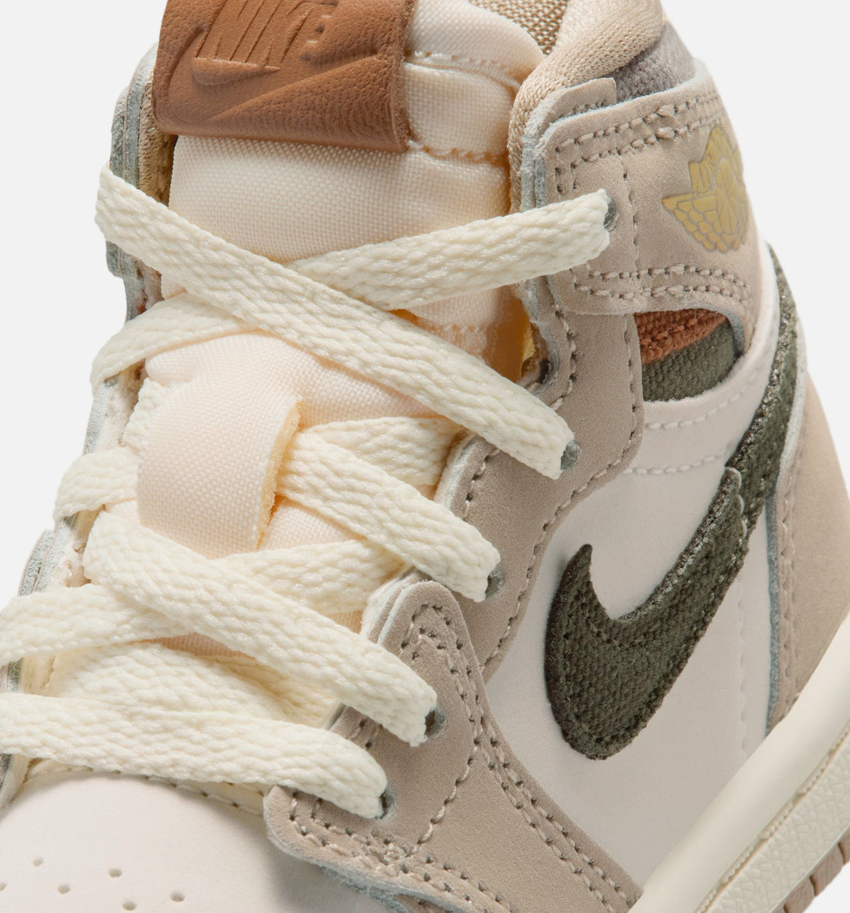 Air Jordan 1 Retro High OG Infant & Toddler Shoes | Khaki