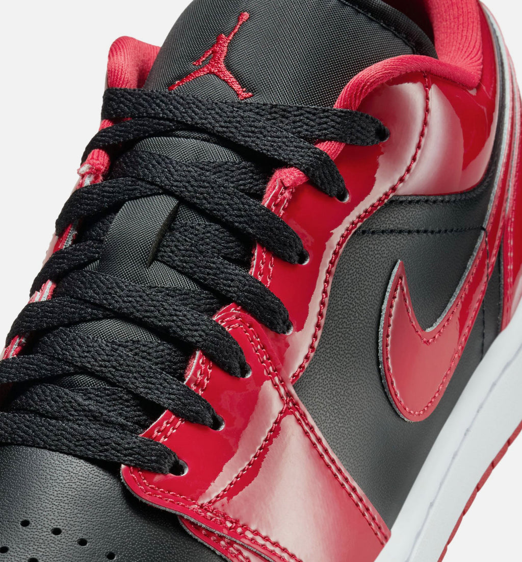 Air Jordan 1 Low SE Men's Shoes | Black / Varsity Red / White