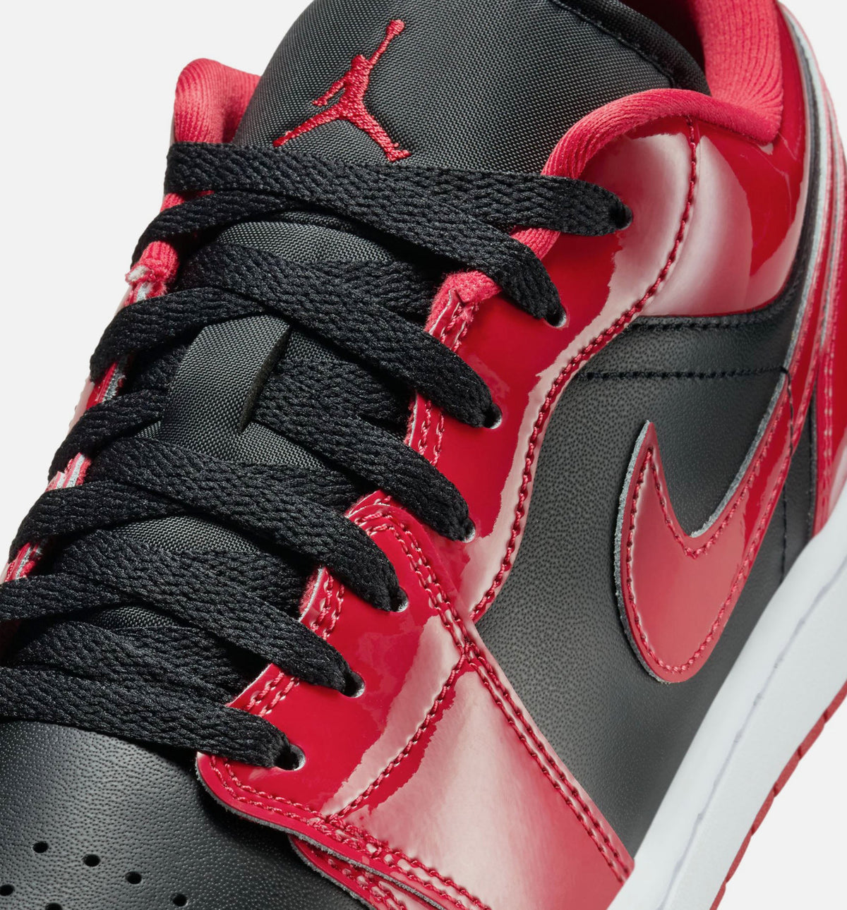 Air Jordan 1 Low SE Men's Shoes | Black / Varsity Red / White