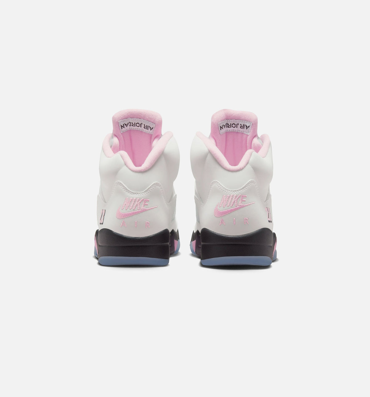 Air Jordan 5 Retro Medium Soft Pink Men's Lifestyle Shoes | White / Medium Soft Pink / Black