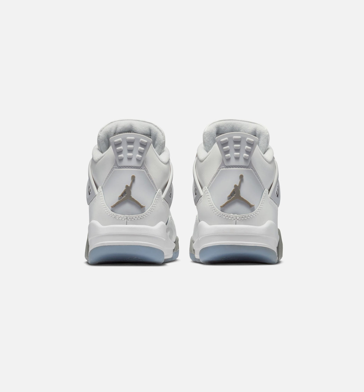 Air Jordan 4 Retro 'Blue Chill' Grade School Lifestyle Shoes | Photon Dust / Blue Chill / Flat Pewter / White / Blue Tint