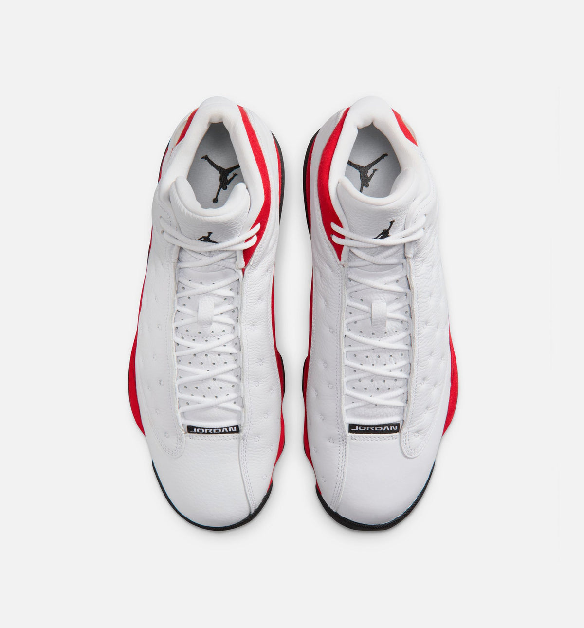 Air Jordan 13 Retro White and University Red Men's Lifestyle Shoes | White / Black / True Red