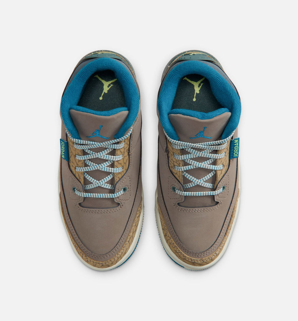 Air Jordan 3 Retro Preschool Olive Grey